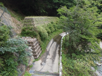 災害防除設計（奈良県）落石及び土砂崩壊対策