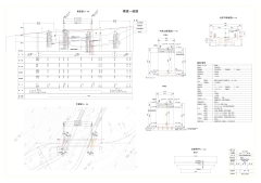 PC単純場所打ちホロー桁橋（マイクロパイル基礎）